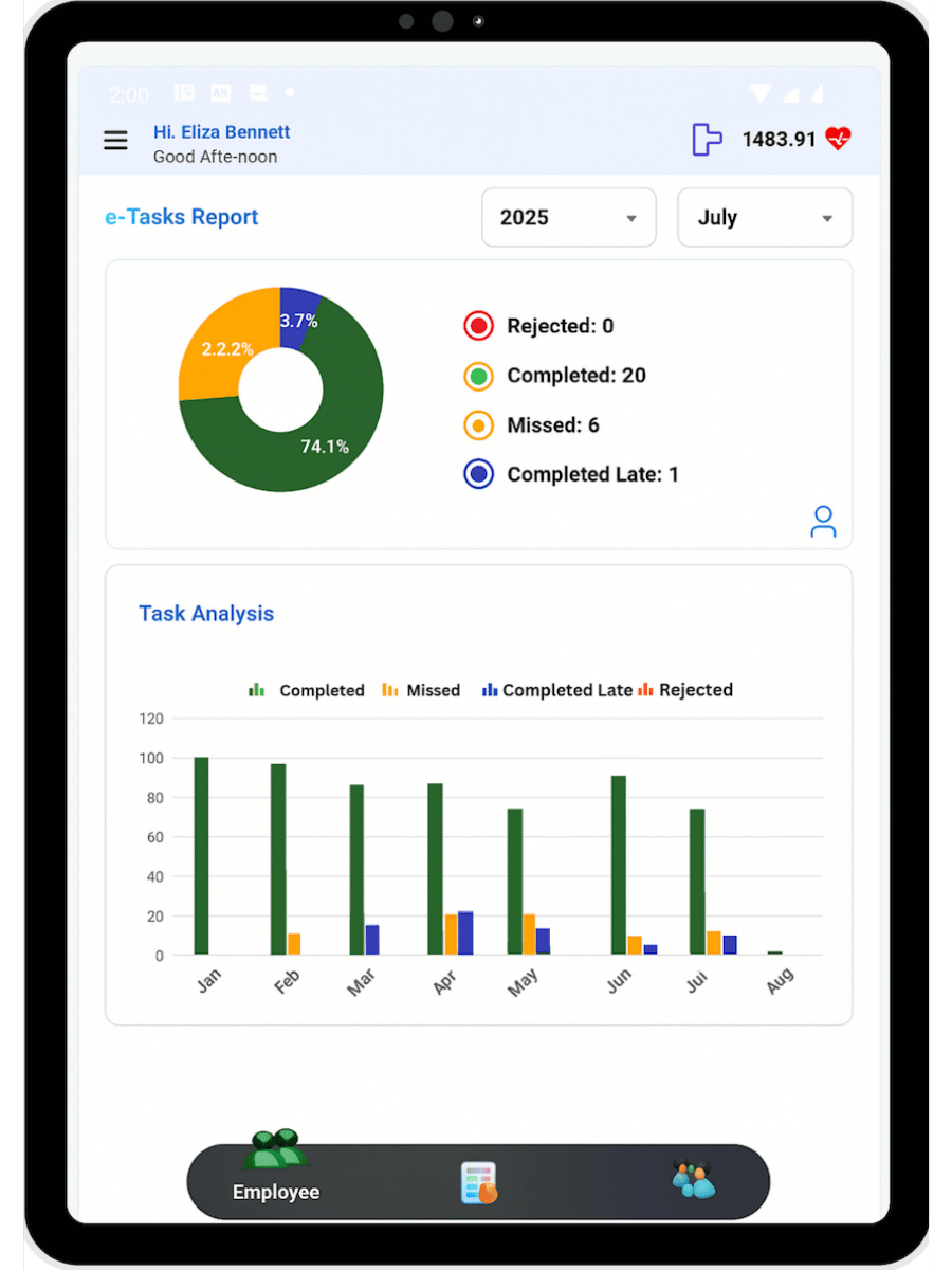 Download eHubt e-Task App