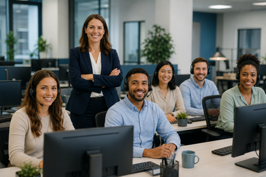 Call Centre Management Software UK operations image