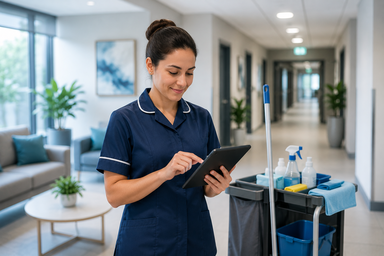 Cleaning Business Management Software clean environment image