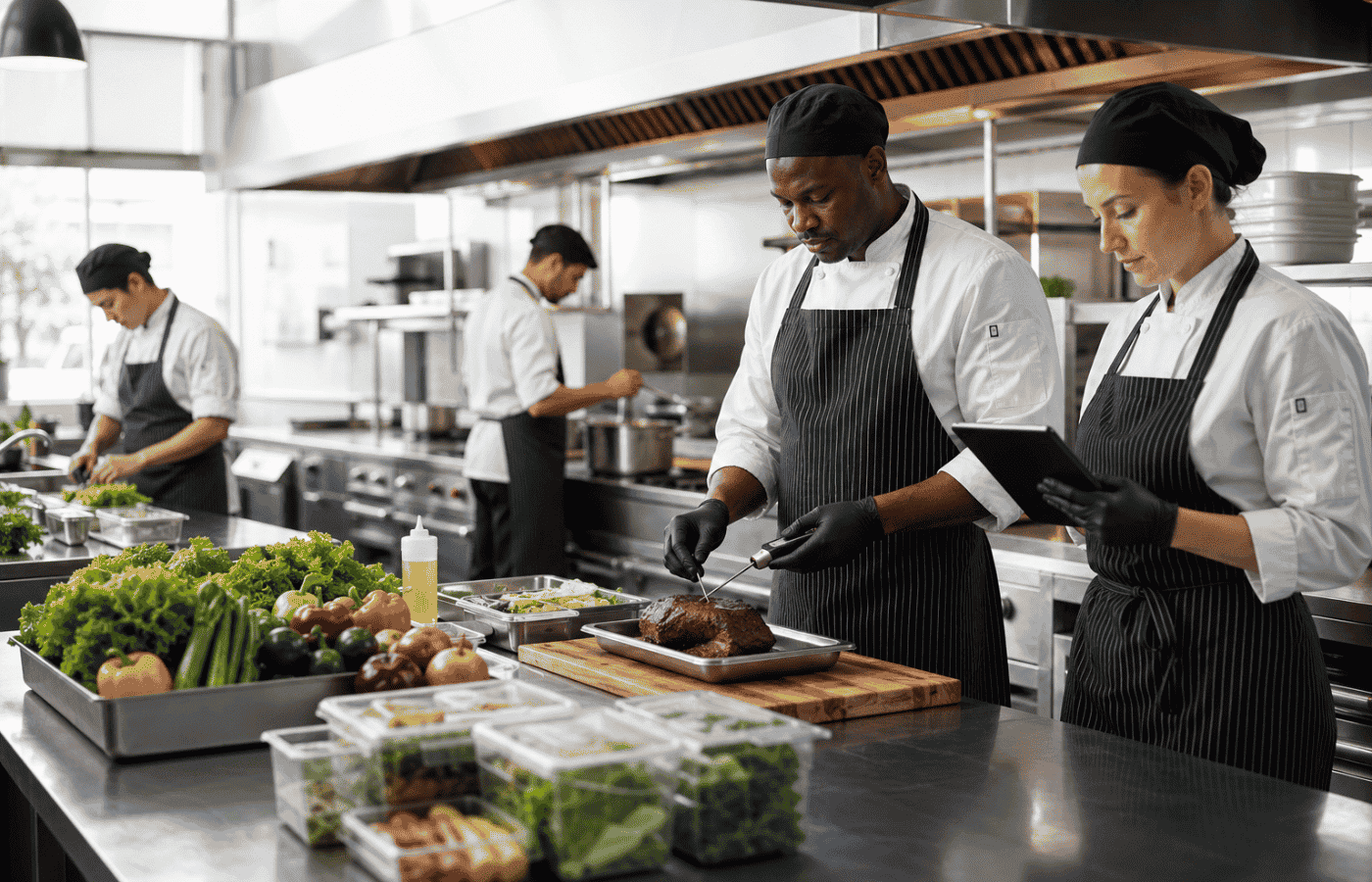 Hospitality management software dashboard for restaurants and cafés